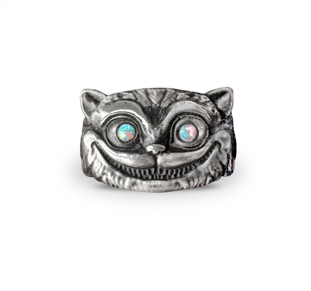 The Cheshire Cat - Ethiopian Opal - Sterling Silver