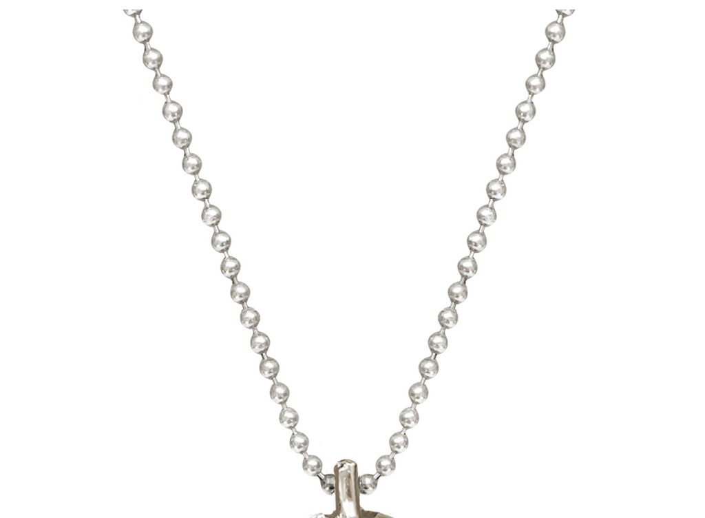 Flower Child Pendant - Gold Brass - 14k Chain