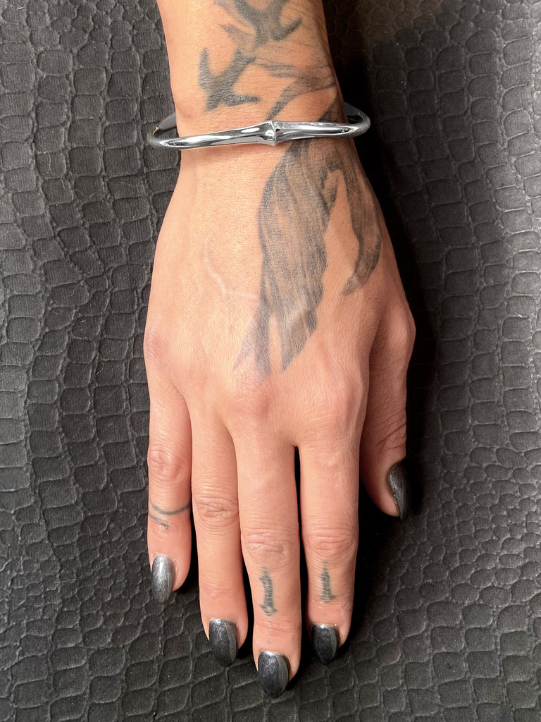 The WishBone Cuff - Sterling Silver