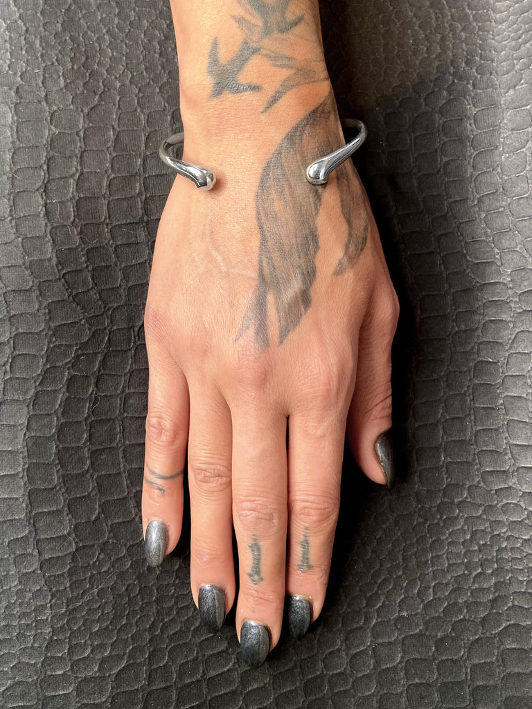 The WishBone Cuff - Sterling Silver
