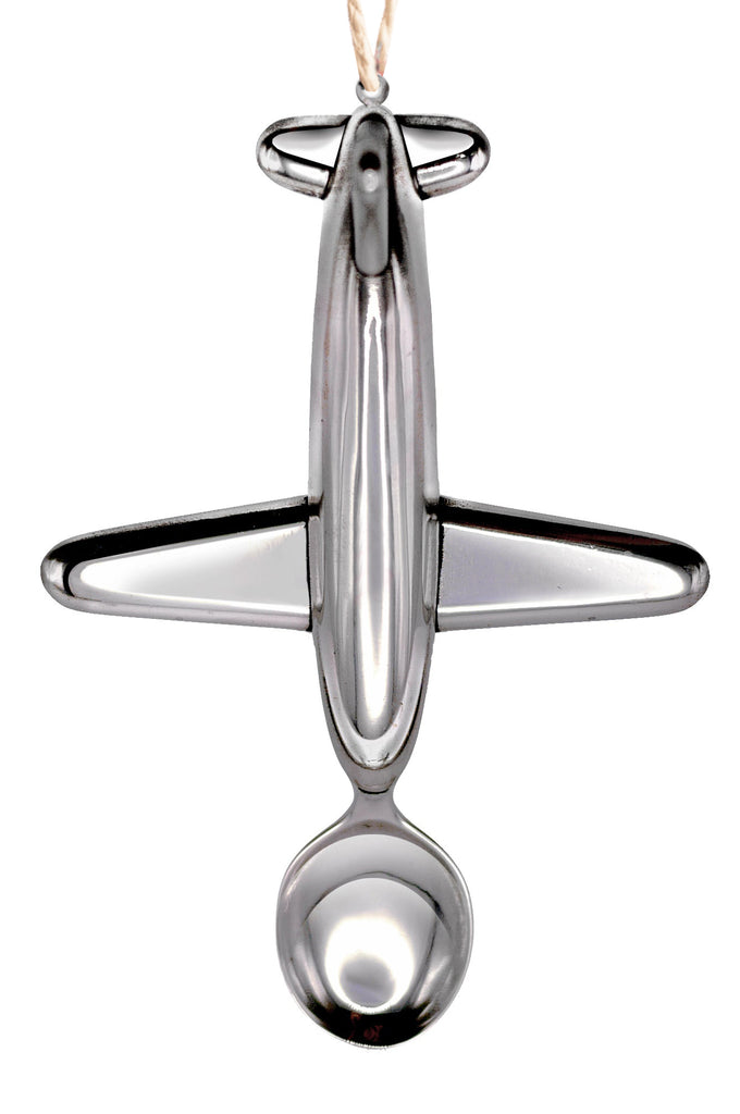 Baby Plane Silver Spoon - Collectable Heirloom Ornament