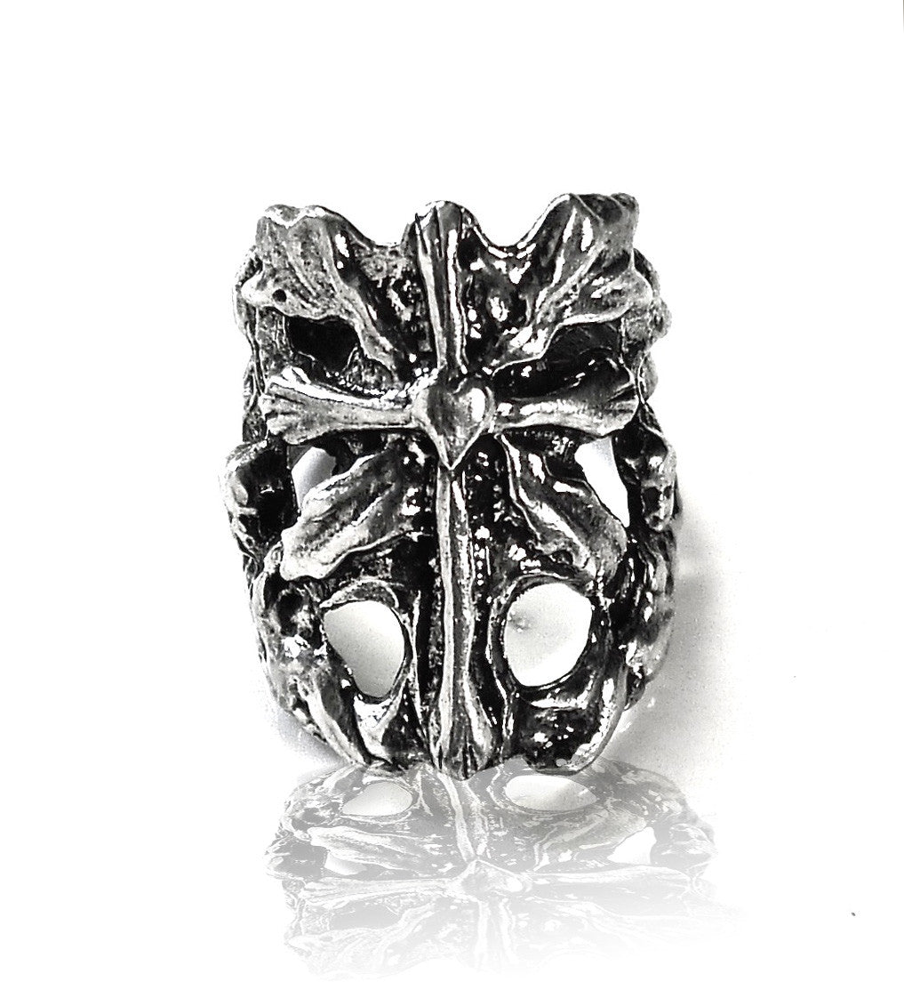 Cross & Cupids Ring - Perry Gargano