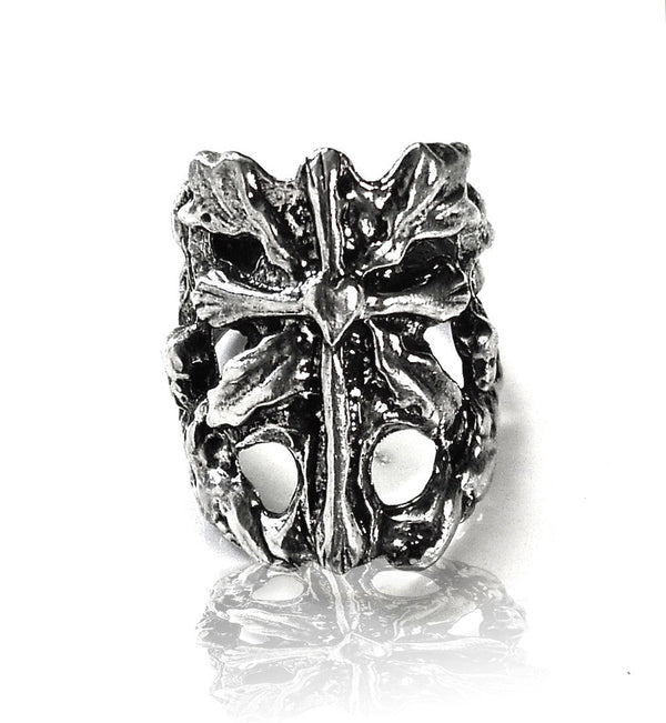 Cross & Cupids Ring - Perry Gargano