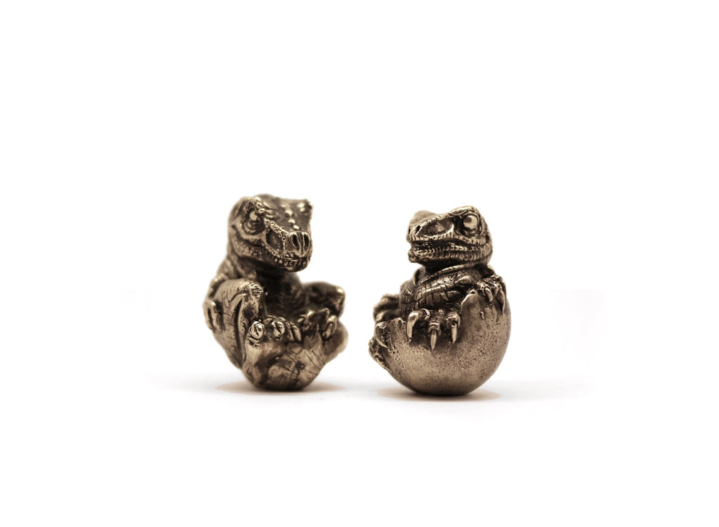 Handcrafted Brass Dinosaur Hatchlings - Perry Gargano