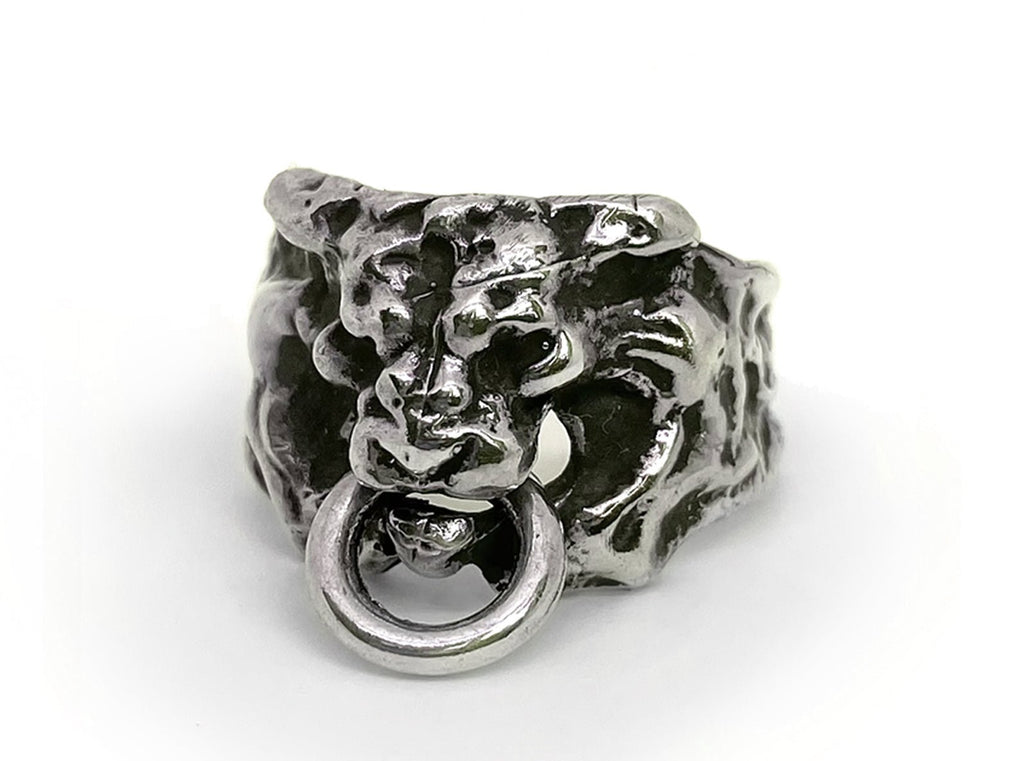 Lion Knocker Ring - Perry Gargano