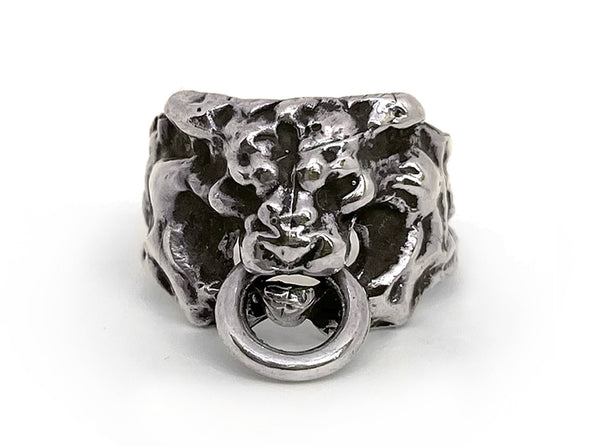 Lion Knocker Ring - Perry Gargano
