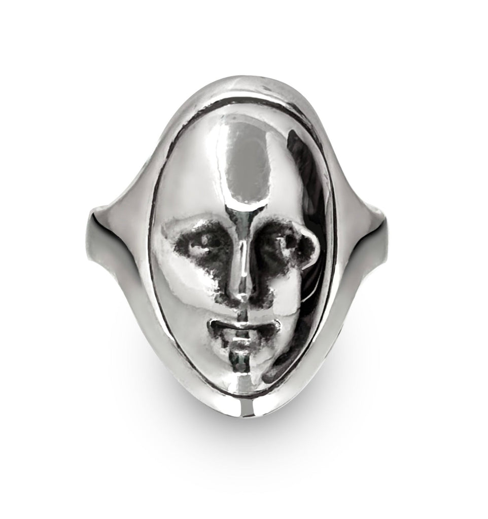 The Stranger Face Ring